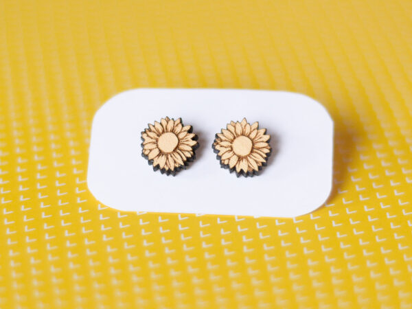 Sunflower Stud Earrings