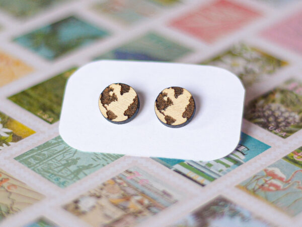Globe Stud Earrings